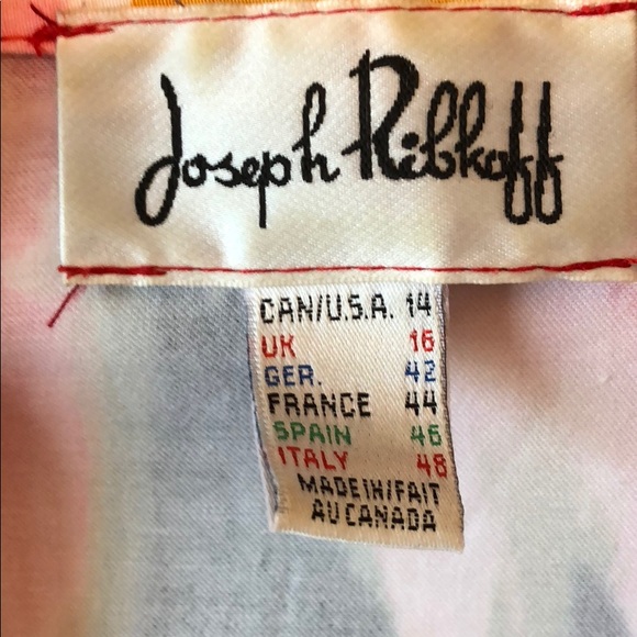 Joseph Ribkoff Floral Jacket Size 14 - Picture 2 of 4